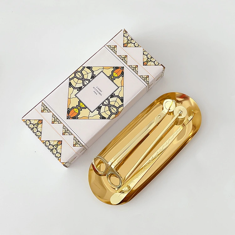 Ferramentas para aparar pavio de vela