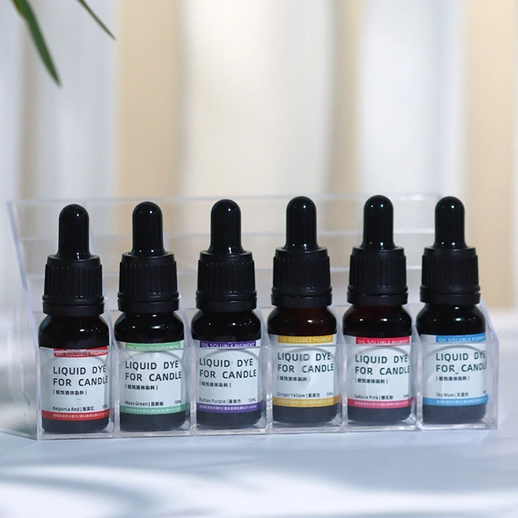 Corantes líquidos para velas