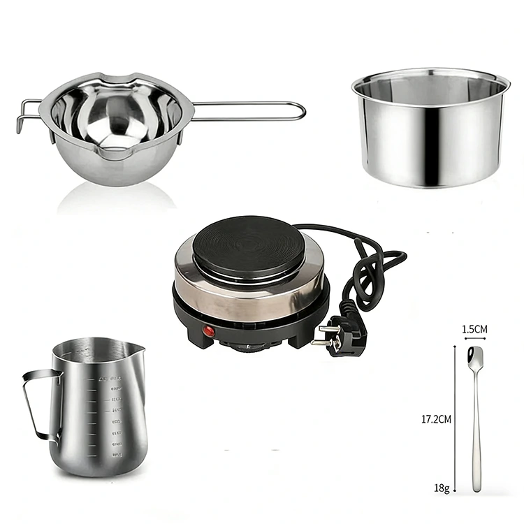 Conjunto de 5 peças de cera derretida